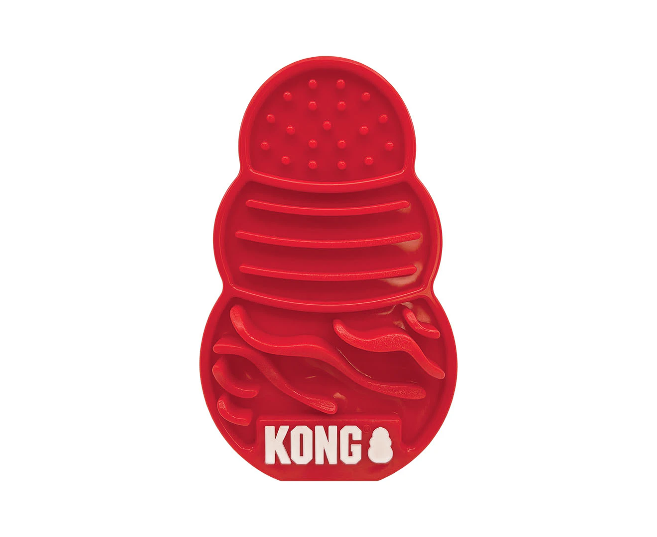 KONG Large Licks Slow Feeder - Red