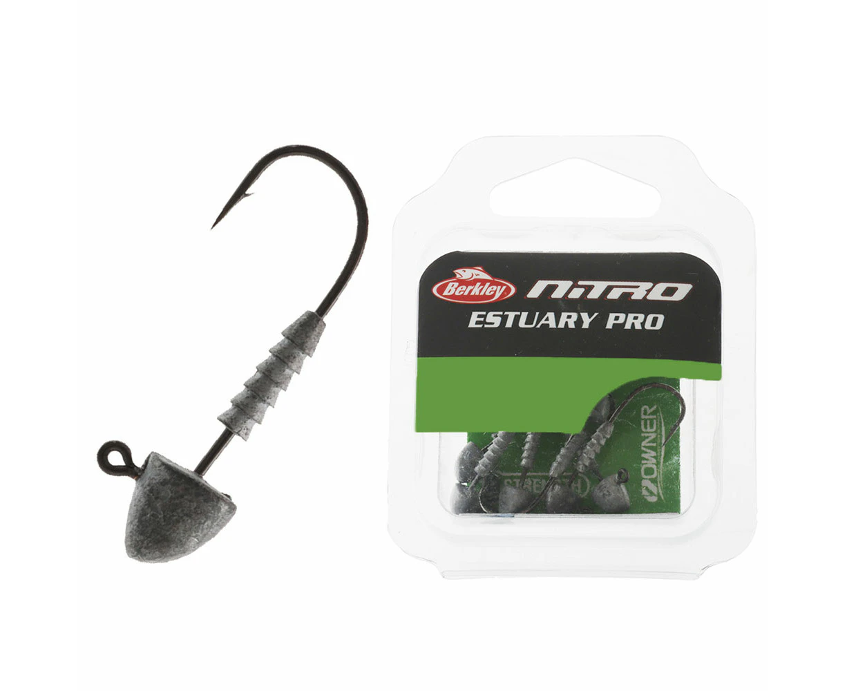 Berkley Nitro Estuary Pro Jig Heads 1/16oz #2 Qty 6