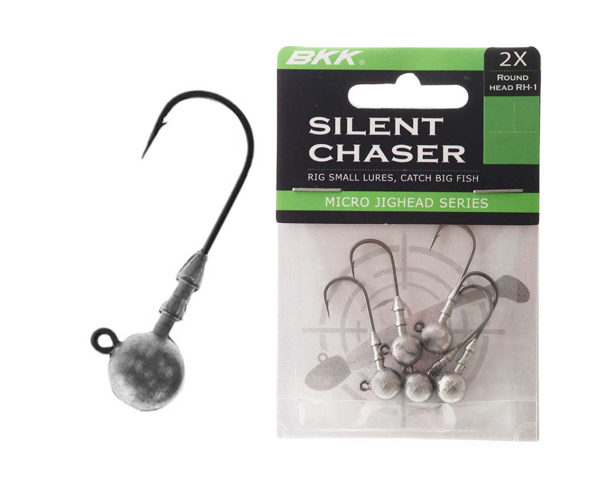 BKK Silent Chaser Round Jig Heads 1/0 7g Qty 4