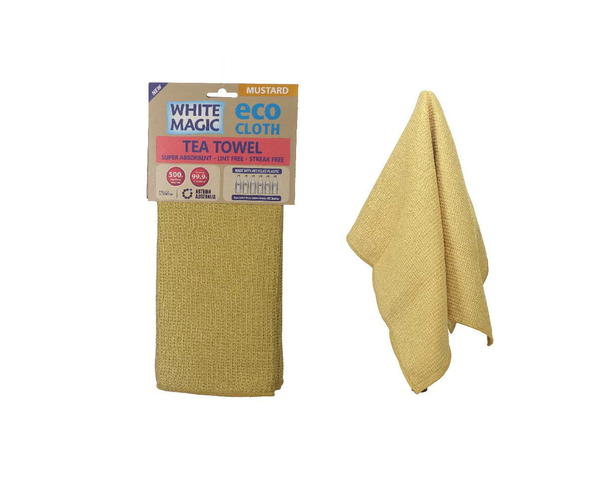 Tea Towel Single PackMustard 70 x 50cm