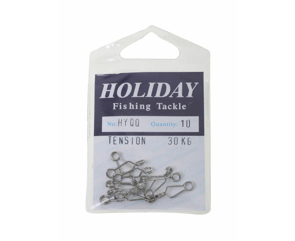 Holiday Jig Clip Tension 30kg Qty 10