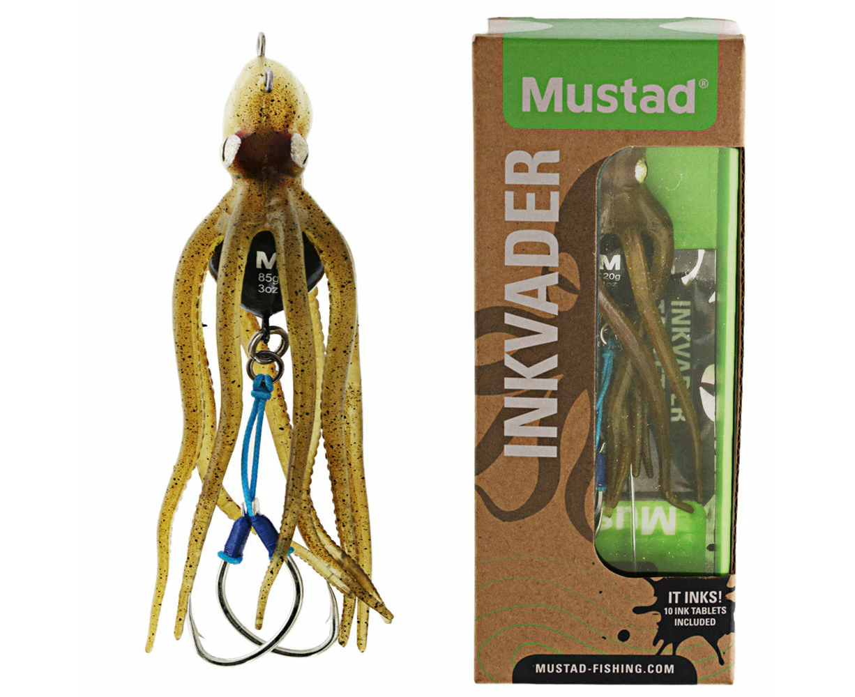 Mustad InkVader Octopus Soft Jig 60g Sand