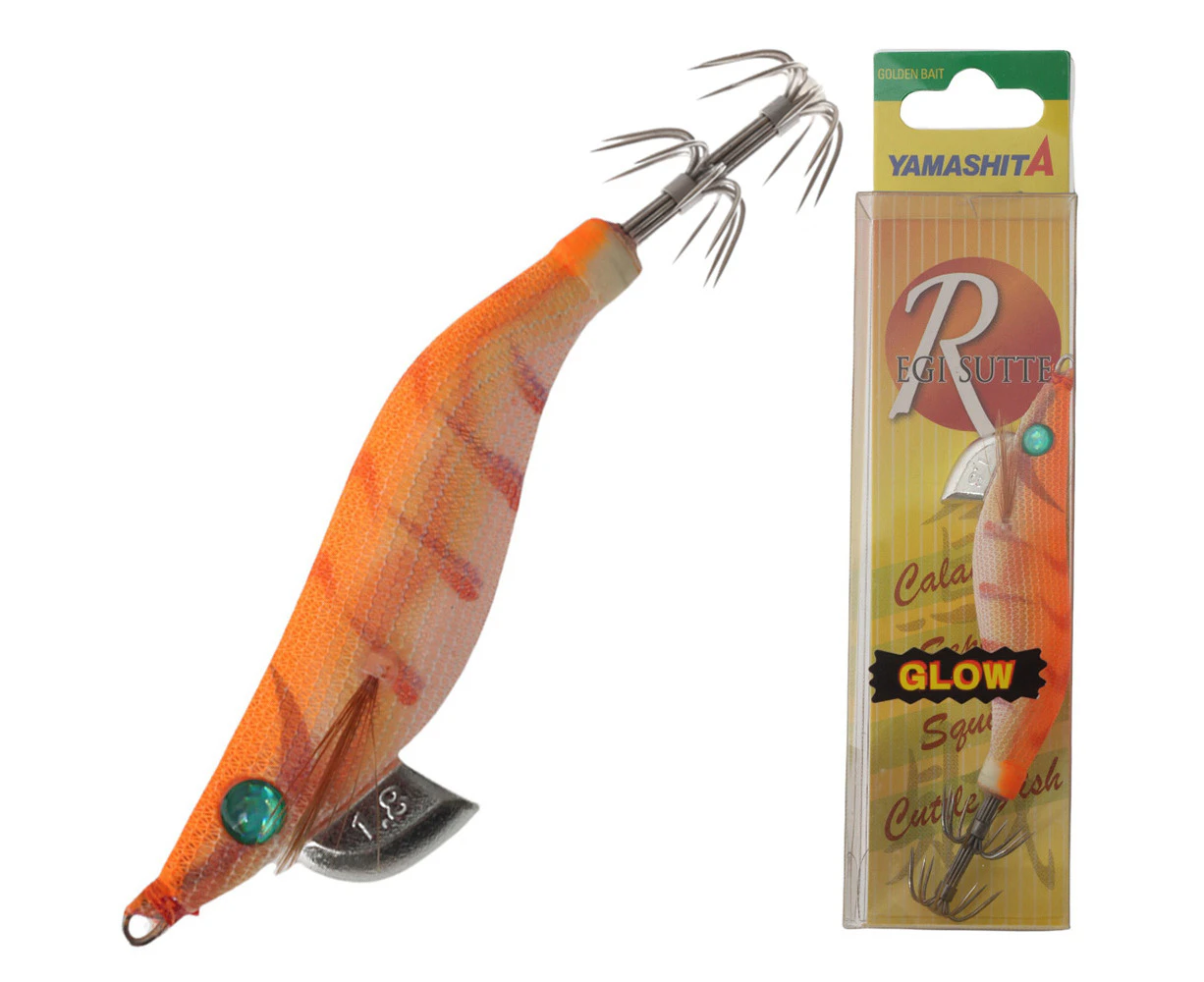 Yamashita EGI Sutte R ND Squid Jig Size 1.8 Orange