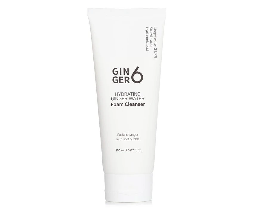 Ginger 6 Hydrating Ginger Water Foam Cleanser 150ml/5.07oz