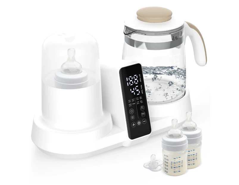 Advwin Baby Bottle sterilizer, Multifunctional Baby Bottle Warmer, Bottle Maker Formula Machine, Smart Accurate Temperature Control