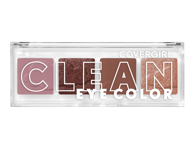 CoverGirl Clean Eyeshadow Quad 4g - Mellow Mauve