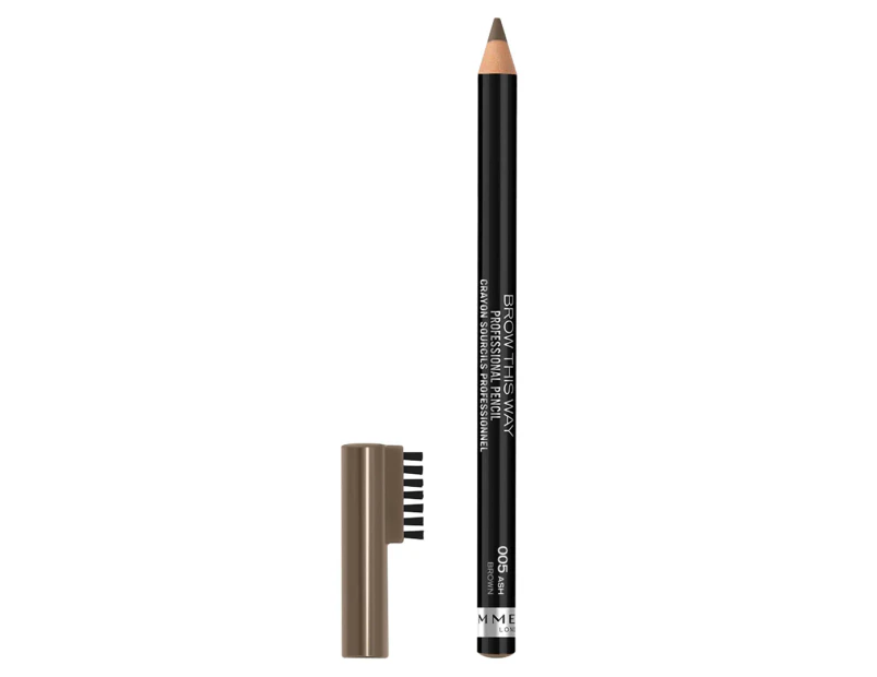 Rimmel Brow This Way Professional Eyebrow Pencil 1.4g - Ash Brown