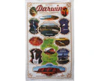 Australian Souvenir Tea Towels 100% Cotton Linen Weave Gift - Travel/Darwin