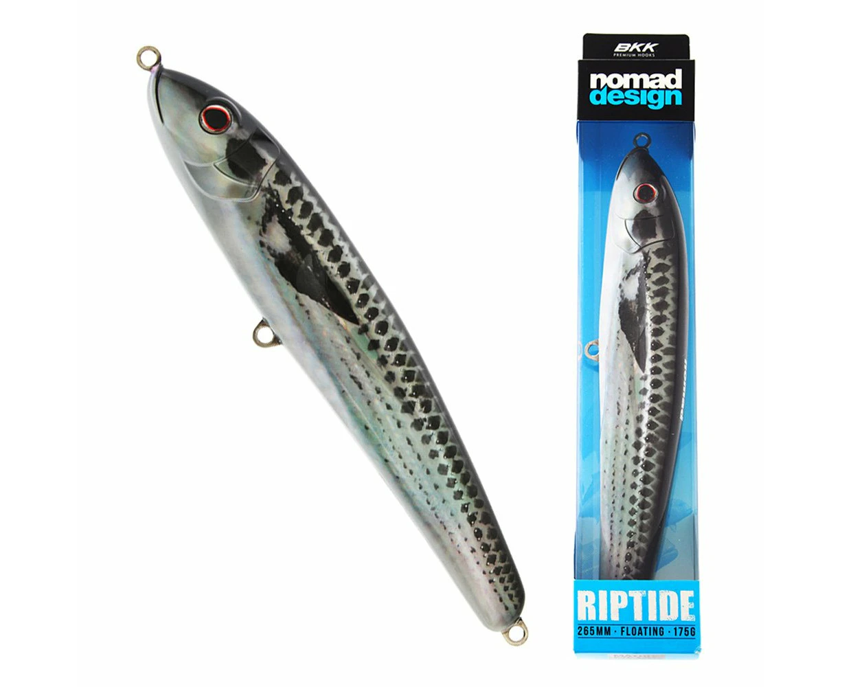 Nomad Design Riptide Floating Stickbait Lure 265mm Packaged Mullet