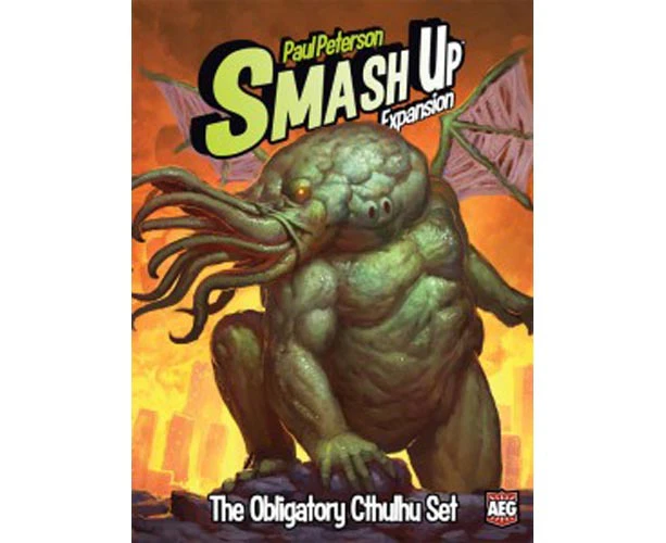 Aeg Smash Up the Obligatory Cthulhu Expansion Tabletop Party Board Game