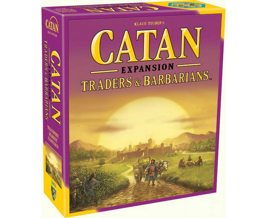 Catan Studio Catan Traders & Barbarians 5th Edition Expansion Board Game 10y+