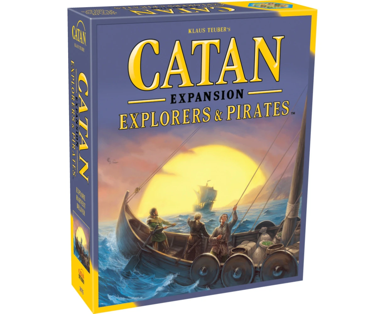 Catan Studio Catan Explorers And Pirates Expansion Tabletop Board Game 12y+