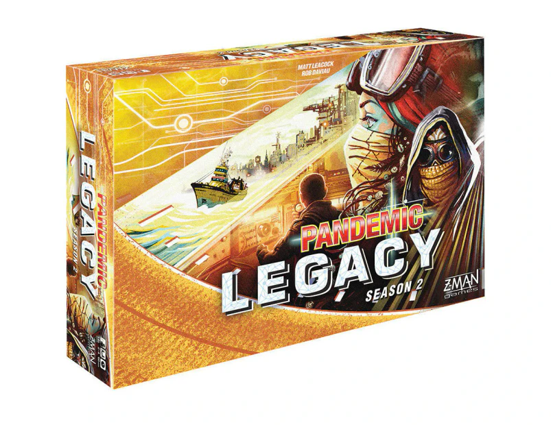 Pandemic Legacy Season 2 Yellow Edition