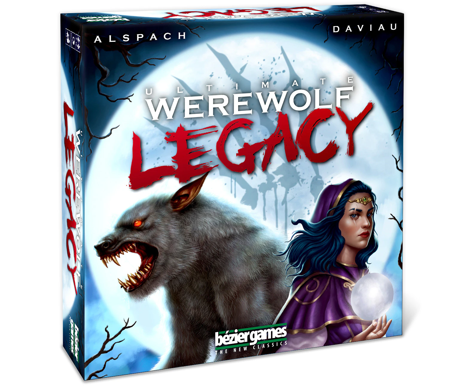 Bezier Games Ultimate Werewolf Legacy Interactive Kids/Children Card Game 13y+