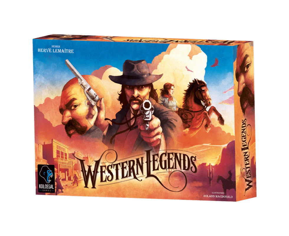 Matagot Western Legends Kids/Children Tabletop Board Interactive Play Game 14y+