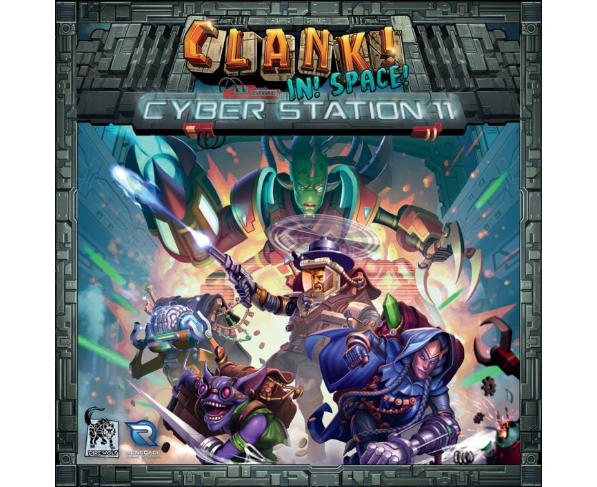 Clank! In! Space! Cyber Station 11 Board Game