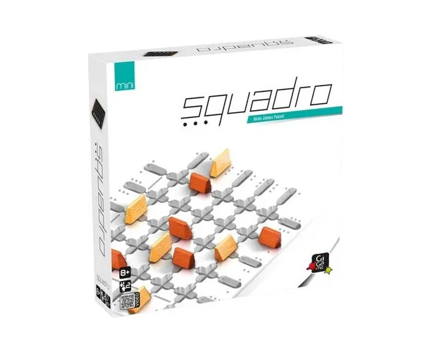 Gigamic Squadro Mini Kids/Family Tabletop Abstract Strategy Play Board Game 8y+