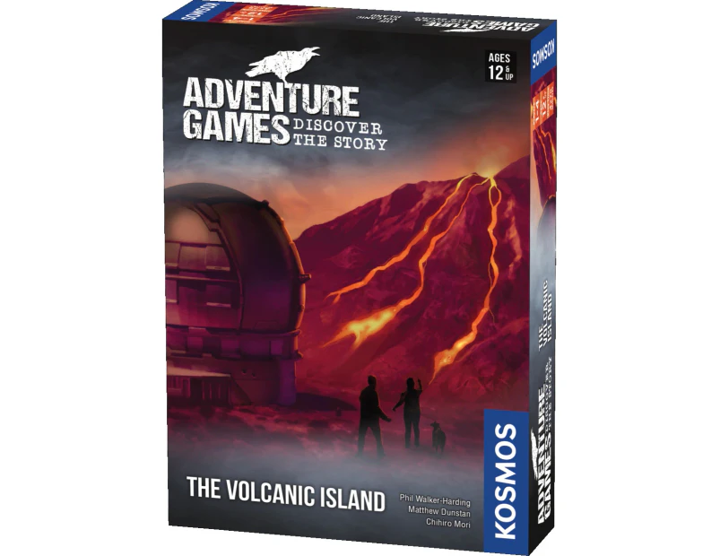 Kosmos Adventure Games Volcanic Island Card Tabletop Party Board Game 12y+