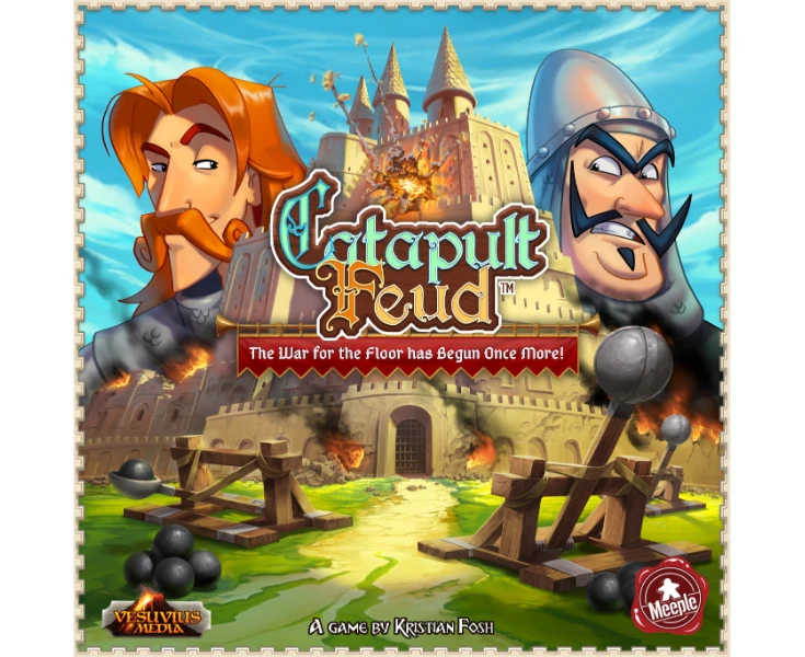 Catapult Feud Board Game