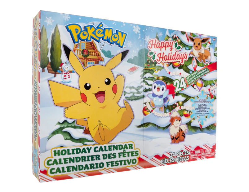 Pokemon Battle Figure Holiday Advent Calendar 2022