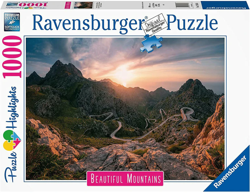 Ravensburger - Serra de Tramuntana Mallorca Puzzle 1000 Pce