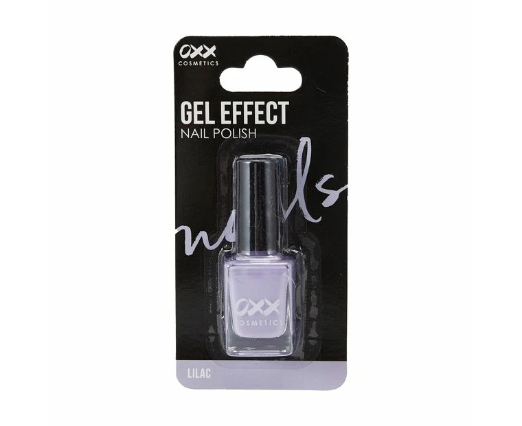 Gel Effect Nail Polish, Lilac - OXX Cosmetics