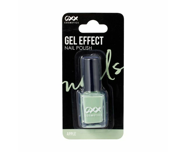 Gel Effect Nail Polish, Apple - OXX Cosmetics