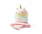 Travel Blanket and Pillow - Anko - Pink