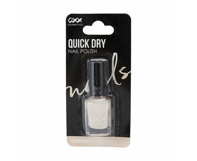 Quick Dry Nail Polish, Champagne - OXX Cosmetics