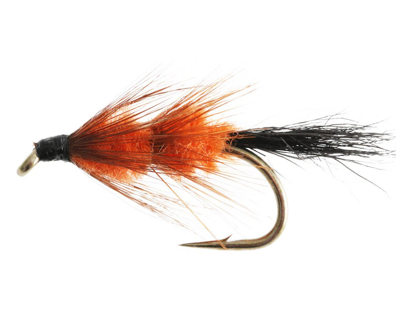 Black Magic Red Setter Trout Fly Dark Tail A06 Qty 1