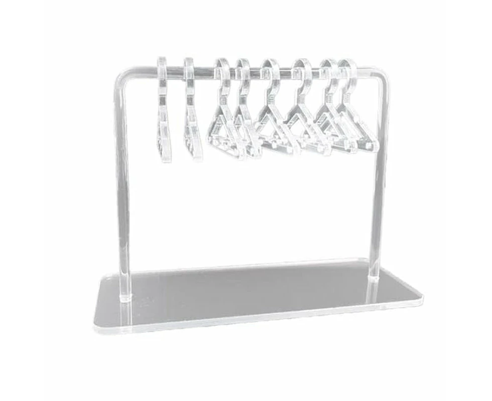 Acrylic Earring Hanger Jewelry Organizer Rack - Transparent