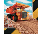 Big Dig Construction Large Napkins / Serviettes (Pack of 16)