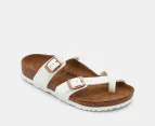 Birkenstock Kids' Mayari Narrow Fit Sandals - White