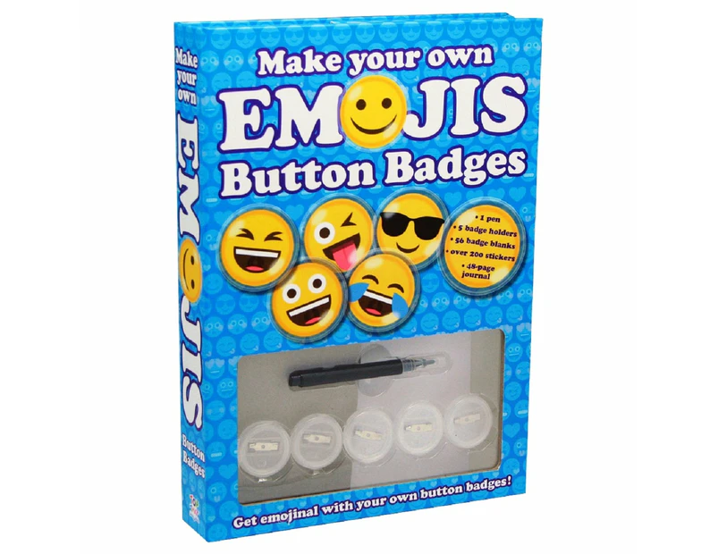 Make Your Own Emoji's Button Badges