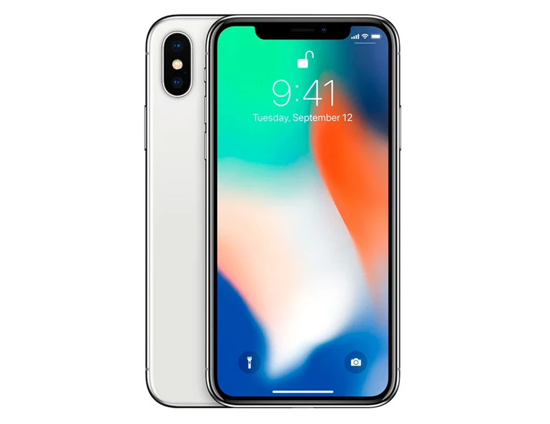 Apple iPhone X 64GB - Silver - Excellent  - Refurbished - Refurbished Grade A