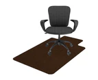 Anti Slip Floor Protector Chair Mat-Coffee