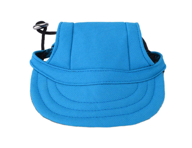 Dog Baseball Hat Sun Protection Comfortable Adjustable Pet Sports Hat With Ear Holes For Small Dogsblue S