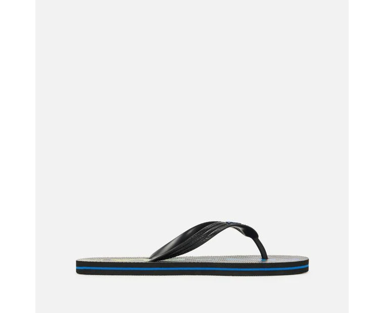 Mens Fila Thongs - Carloforte - Black