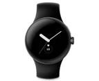 Google Pixel Watch - Matte Black Stainless Steel w/ Obsidian Active Band