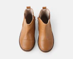 Walnut Melbourne Toddler/Kids' Jack Boots - Tan