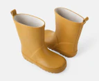 Walnut Melbourne Toddler/Kids' Archie Gumboot - Mustard