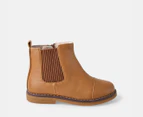 Walnut Melbourne Toddler/Kids' Jack Boots - Tan