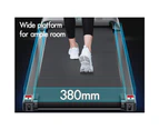 BLACK LORD Treadmill Electric Walking Pad Home Office Gym Fitness w/ Smart Watch