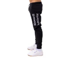 Russell Athletic Men's Serif Trackpants / Tracksuit Pants - Black