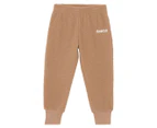 Bonds Toddler/Kids' Teddy Fleece Trackies / Tracksuit Pants - Almond Latte