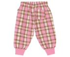 Bonds Baby Soft Threads Trackies / Tracksuit Pants - Dazy Picnic/Blind Blossom Pink