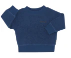 Bonds Baby Teddy Fleece Pullover - Bastille Blue