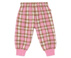Bonds Baby Soft Threads Trackies / Tracksuit Pants - Dazy Picnic/Blind Blossom Pink