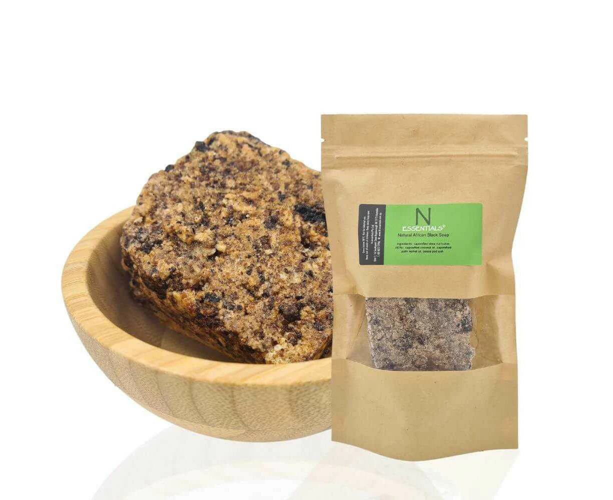 Natural African Black Soap - 100g