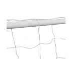 vidaXL Football Goal with Net 182x61x122 cm Steel White